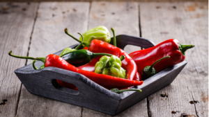 spicy peppers, capsaicin